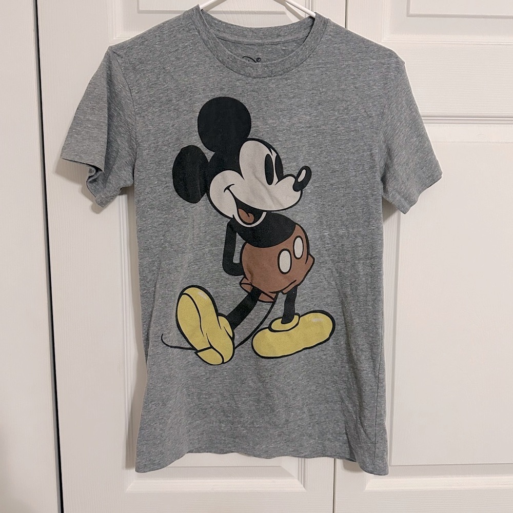 Disney Mickey Mouse Gray T-Shirt